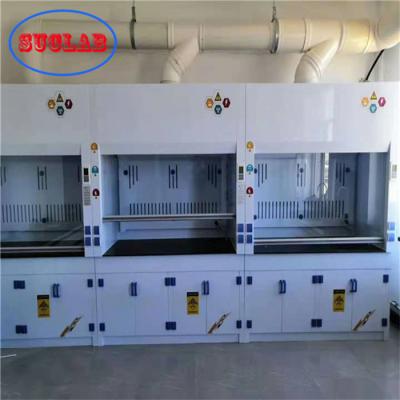 China Low Noise Chemical Fume Hood With Wet Scrubber System 400m3/H Airflow for sale