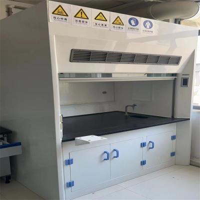 China Customized Made Wall Mounted Chemical Fume Hood With Scrubber Systems for sale