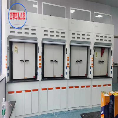 China Custom High Safety Laboratory Fume Cupboard Manual Control System for sale
