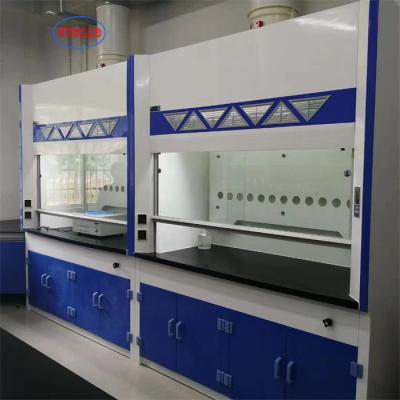 China Vertical Airflow Laboratory Fume Cupboard With Fume Scrubber en venta