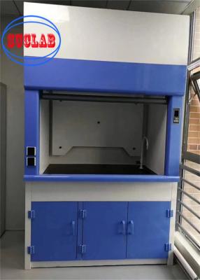 中国 Epoxy Resin Lab Fume Cupboards Acid And Alkali Resistant 0.5-0.8m/s Air Velocity 販売のため