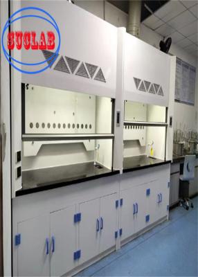 China Durable Laboratory Fume Cupboard With PP Anti Corrosion Blower And Epoxy Resin Worktop en venta