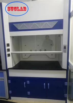 China Modern Laboratory Fume Cupboard With LED Lighting And Gas Tap for sale