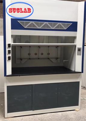 China Digital Display Airflow Monitor Laboratory Fume Cupboard With Pp Anti Corrosion Blower for sale