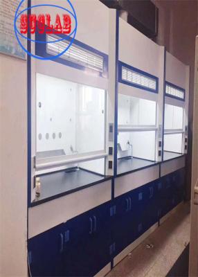 China Cutomized Made Wall Mounted Fume Cupboards With Noise Level ≤60dB for sale