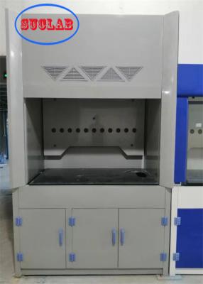 China Vertical Lab Ventilation Hood With 1000-1200m3/H Air Volume And 10 Exhaust Connection en venta