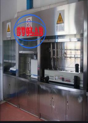 China Commercial Furniture Ducted Lab Fume Hood with Ducted Ventilation System for sale