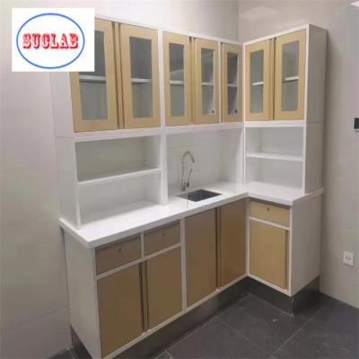 China Hospital Lab Furniture Wall Mounted Hospital Clinic Furniture Disposal Cabinet 5 Years Warrant for sale