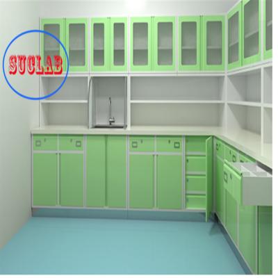 China Durable L 3000*W 600* H 850 To 900 Mm Medical Storage Cabinet  with 110 Degree Hinge for sale