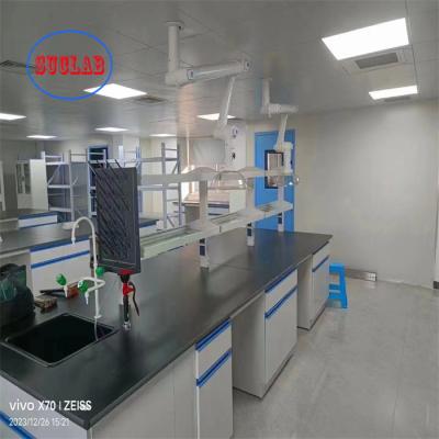 China Muebles de laboratorio de química de acero completo Diseño moderno para almacenamiento y seguridad en venta