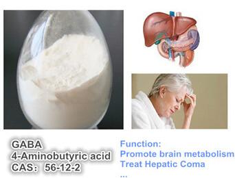 China 98% Pharmaceutical 4-Aminobutyric Acid API Intermediates , Cas No 56-12-2 Pharmaceutical Intermediate for sale