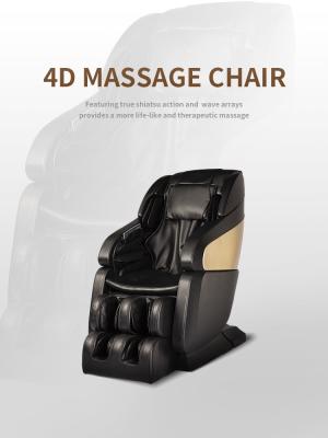 China 3d Zero Gravity Massage Chair PU ROHS Electric Full Body Shiatsu Massage Chair Dolby for sale