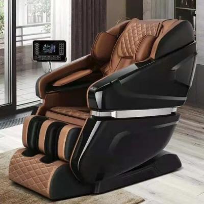China Hands Waist Body 4D Massage Chair Recliner ROHS ISO9001  135cm SL Track for sale
