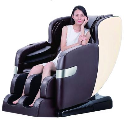 China Double SL Real Relax Zero Gravity Massage Chairs 6 Shiatsu 3D 8D for sale