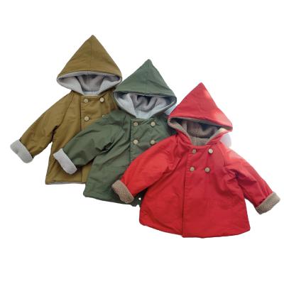 China Anti-wrinkle Winter High Quality Children's Korean Style Children's Winter College Jackets 2021 for sale