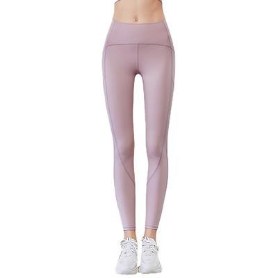 China Hot Selling Amazon Yoga Stretch High Waisted Elastic Soft Gaiters Stretch Pants Yoga Gaiters à venda