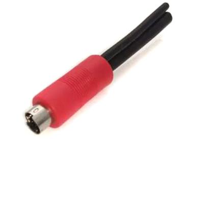 China Custom Copper Material Industrial Wiring Harness Cable Assembly With Male Red Data Transmission Connector for sale