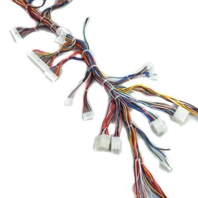 China 18Awg-24Awg Vehicle Wiring Harness With Customized Male And Female Connector for sale
