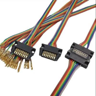 China Black Pvc Material Connector Wire Harness Cable Assemblies For Game Cabinet Bill Validator for sale