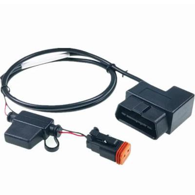 Chine OEM Harness de fil audio de voiture 18AWG / 20AWG / 22AWG avec assemblage de fil de haut-parleur RCA / porte-fusible à vendre