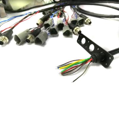 China Customized Copper Material Automobile GPS Wiring Harness Cable Assembly for sale