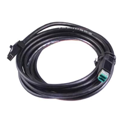 China Material de PVC Arnés de cableado electrónico Cable de alimentación USB negro para Verifone en venta