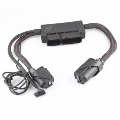 China Black ECU Engine Wiring Harness With Cable Harness Assembly For Bosch Iso9001 Approval for sale