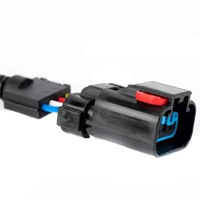 China Material de PVC para automóviles Conector de cable GPS sobre color personalizado moldeado en venta