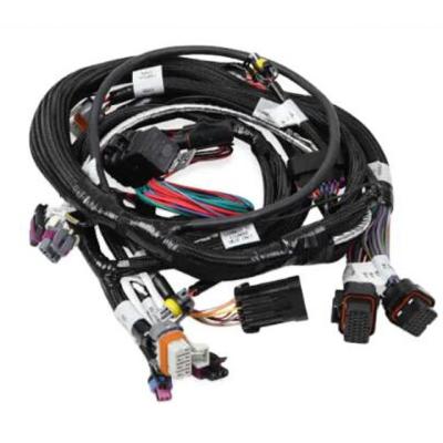 China Customized Black Automotive Electrical Wiring Harness Loom Cable Assembly for sale