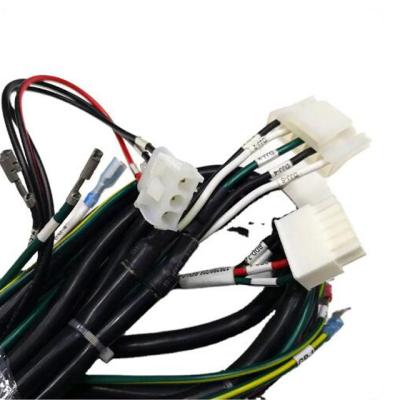 China Custom Flat Ribbon Electronic Wire Harness Cable With 5 Pin PVC Material Connector For Scanner for sale