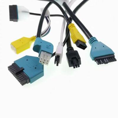 China Overmolded Custom OEM Automotive Wire Harness Cable Assembly For AMPTEMOLEXJST Connector for sale