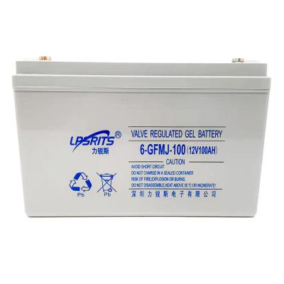 China D Model UPS Gel Sealed Lead Acid Battery 12V 100Ah Rechargeable Valve Regulated for sale