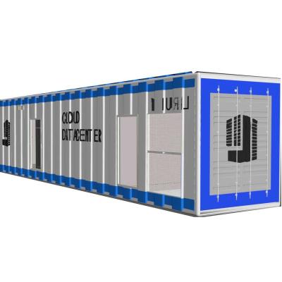China IP55 geprefabriceerd, op containers gebaseerd datacenter, intelligente modulaire IT-ruimte Te koop