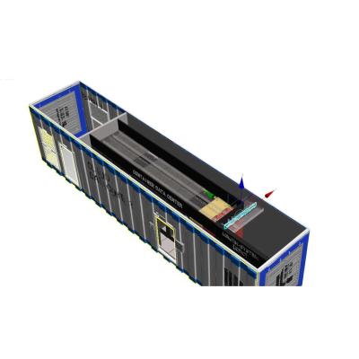 China Micromodule Containerized Data Center System R134A Refrigerant Integrated for sale