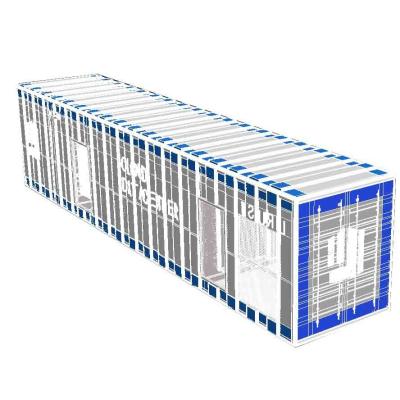 China 40 Ft Containerized Data Center Micromodule Computer Server Rooms Customized for sale