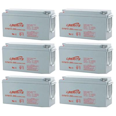 Chine Les batteries au plomb colloïdales 150Ah 12V de GFM UPS ont scellé la batterie rechargeable à vendre