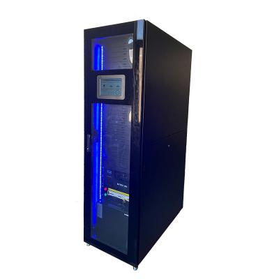 China Lpsrits-Kabinett Data Center VMDC-03N fertigte schwarzes einzelnes Kabinett modulares Data Center besonders an zu verkaufen