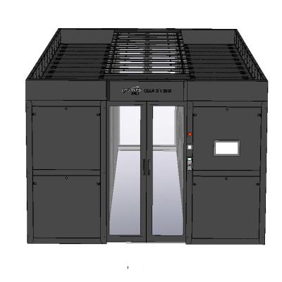 China 150KVA Portable Intelligent Modular Data Center System Two Row Customized for sale