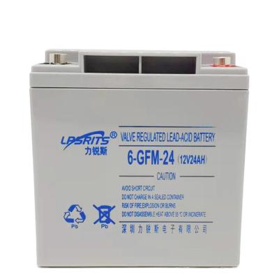 China Lpsrits 38Ah 12V AGM Battery 2-24 Hours Rechargeable Lead Acid Battery for sale