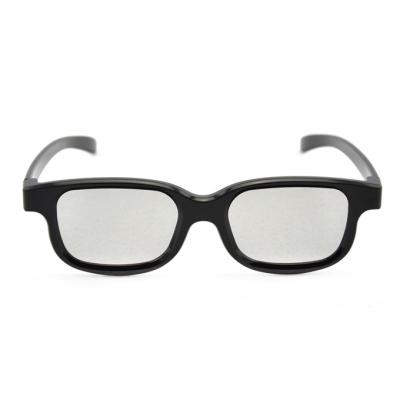 China Real D Circular Polarised 3d Glasses With ABS Plastic Frame for sale