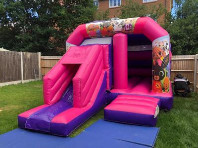 China Funny Design PVC Inflatable Bouncer Combo Bounce Slide Inflatable Jumping Castle With Slide Inflatable Bouncer for sale