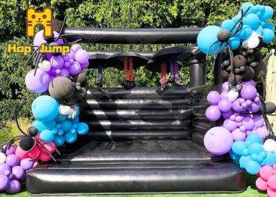 Chine Black Pastel Inflatable Bounce House Inflatable Bouncy Castle For Sale à vendre