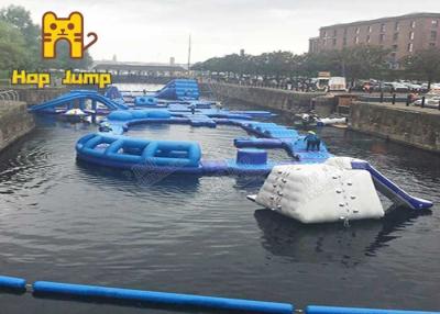 中国 1つの膨脹可能な水公園のセリウムSGSに付き7つを浮かべる商業海 販売のため