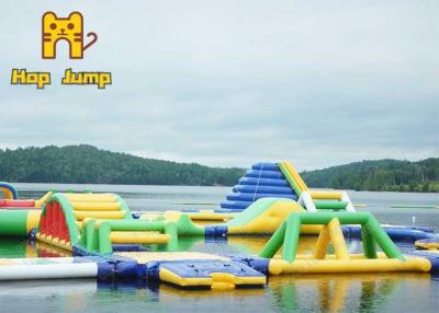 China Sports Game Obstacle Course Inflatable Water Park On Lake Sea for sale