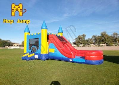 China Commercial 0.55mm PVC Kids Inflatable Bouncer Combo For Family for sale