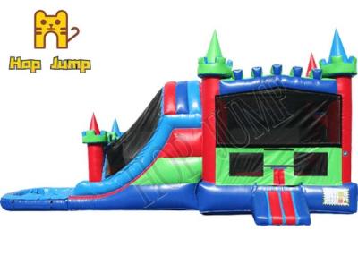 China Unisex 18oz Vinyl Inflatable Bouncer Combo For Sports Park for sale