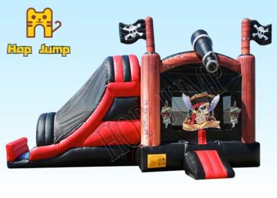 China PVC Tarpaulin Kids Inflatables Fire Retardant Bounce Slide Combo OEM for sale
