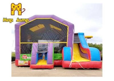 China Kids Inflatable Bouncer Combo 0.55mm Pvc Inflatable Jumping Bouncer for sale