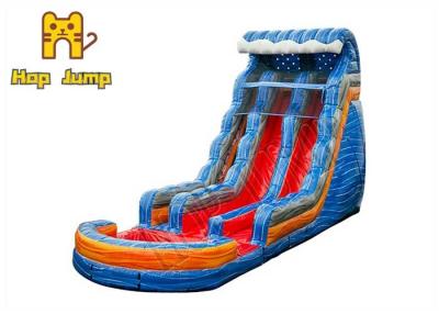 China Kids Inflatables Water Slide Air Bouncer Slide Combo For Outdoor for sale