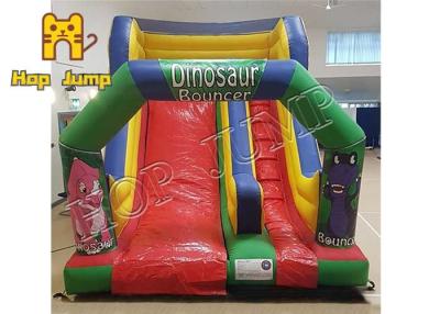 China Slippery Outdoor Indoor Bounce House With Slide waterproof HOP JUMP for sale